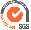ISO 14001:2004 Certified logo